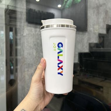 LY GIỮ NHIỆT COFFEE 510ML IN LOGO GALAXY JOY