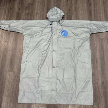 ÁO MƯA DÙ TỔ ONG DÂY KÉO IN LOGO 2 VỊ TRÍ
