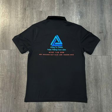 ÁO THUN CÓ CỔ IN LOGO CÔNG TY - NHẬN MAY ÁO ĐỒNG PHỤC SỐ LƯỢNG LỚN