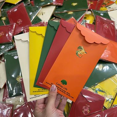 BAO LÌ XÌ IN LOGO DOANH NGHIỆP - QUÀ TẶNG TĂNG NHẬN DIỆN THƯƠNG HIỆU