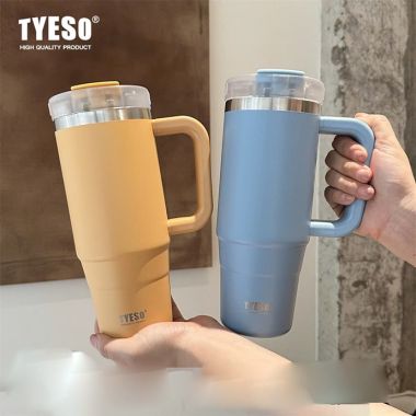 BÌNH GIỮ NHIỆT TYESO CÓ TAY CẦM - BÌNH GIỮ NHIỆT CAO CẤP IN LOGO