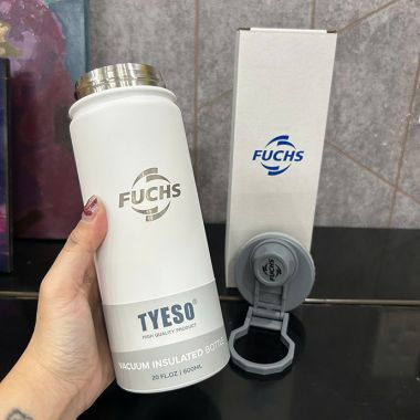 BÌNH GIỮ NHIỆT IN LOGO 600ML – QUÀ TẶNG DOANH NGHIỆP CAO CẤP