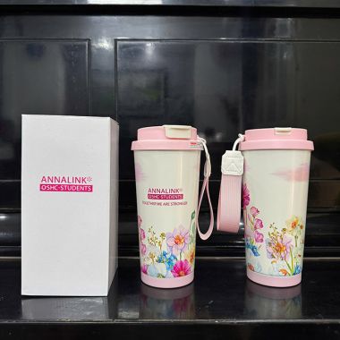 BÌNH GIỮ NHIỆT IN LOGO TOÀN BÌNH 450ML – QUÀ TẶNG DOANH NGHIỆP ĐẸP & THIẾT THỰC