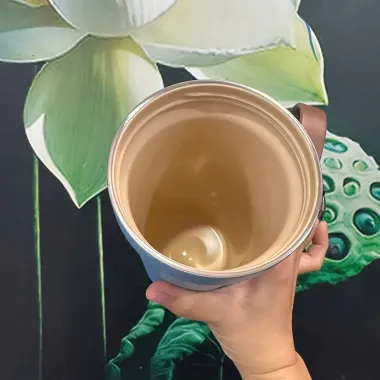 BÌNH GIỮ NHIỆT LOCKNLOCK BLISSOUL CAFE CERAMIC TUMBLER LHC4440 KHẮC LOGO THEO YÊU CẦU