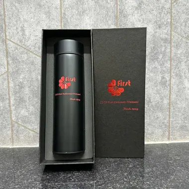 BÌNH GIỮ NHIỆT IN LOGO THEO YÊU CẦU - QUÀ TẶNG DOANH NGHIỆP SANG TRỌNG, GIỮ NHIỆT HIỆU QUẢ