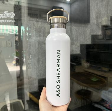 BÌNH GIỮ NHIỆT 750ML MIỆNG LỚN IN LOGO THEO YÊU CẦU