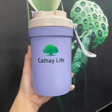 BÌNH NƯỚC LÚA MẠCH IN LOGO CATHAY LIFE – QUÀ TẶNG DOANH NGHIỆP XU HƯỚNG XANH