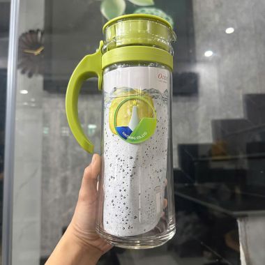 BÌNH NHỰA CÓ QUAI DUNG TÍCH LỚN IN LOGO THEO YÊU CẦU