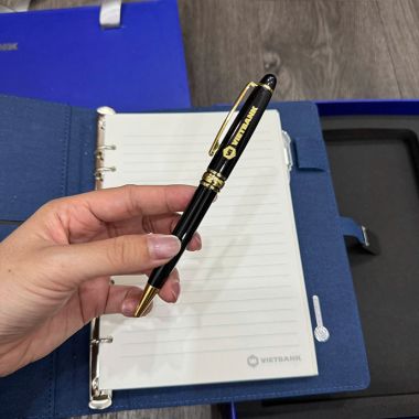 BỘ QUÀ TẶNG DOANH NGHIỆP CAO CẤP - SỔ SẠC ĐA NĂNG IN LOGO THEO YÊU CẦU