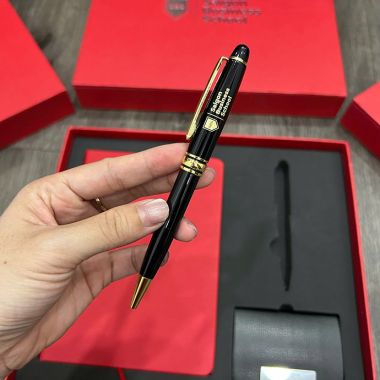 BỘ QUÀ TẶNG DOANH NGHIỆP IN LOGO - SỔ TAY, BÚT KÝ, HỘP NAMECARD