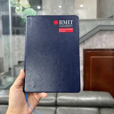 BỘ SỔ TAY BÌA DA KÈM BÚT KIM LOẠI CAO CẤP IN LOGO - QUÀ TẶNG DOANH NGHIỆP SANG TRỌNG