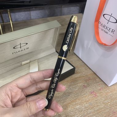 BÚT DẠ BI PARKER IM BLACK LACQUER GOLD S0856360