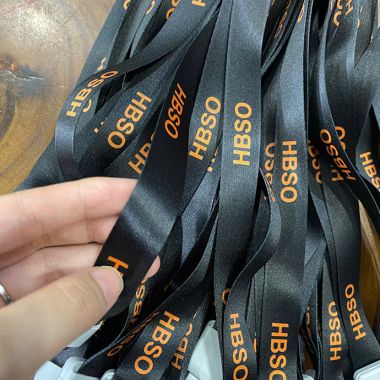 DÂY ĐEO THẺ CHẤT LƯỢNG - DÂY ĐEO THẺ SATIN IN LOGO