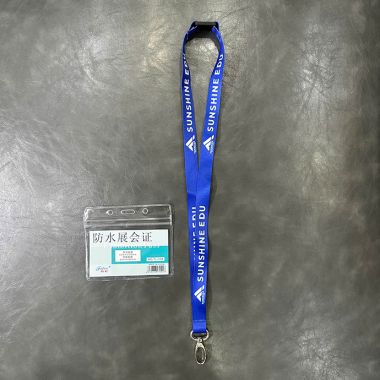 DÂY ĐEO THẺ IN LOGO KÈM BAO ĐỰNG THẺ