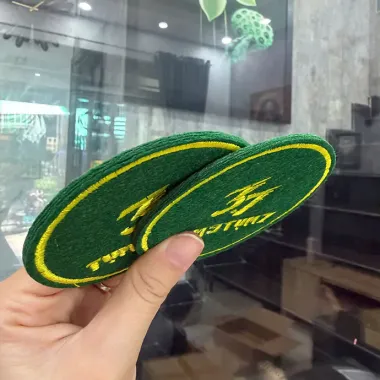 LÓT LY NỈ THÊU LOGO THEO YÊU CẦU - QUÀ TẶNG DOANH NGHIỆP ĐỘC
