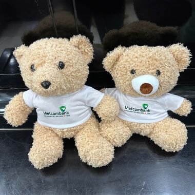 GẤU BÔNG IN LOGO THEO YÊU CẦU