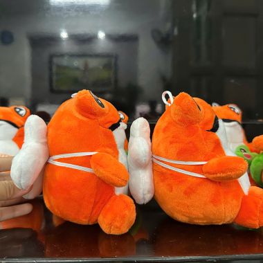 MÓC KHÓA THÚ BÔNG THÊU LOGO - QUÀ TẶNG DỄ THƯƠNG, GIÁ RẺ