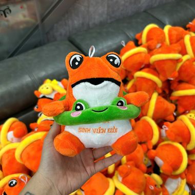 MÓC KHÓA THÚ BÔNG THÊU LOGO - QUÀ TẶNG DỄ THƯƠNG, GIÁ RẺ