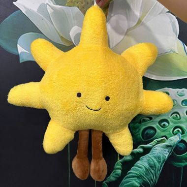 GỐI BÔNG MẶT TRỜI THÊU LOGO - QUÀ TẶNG DOANH NGHIỆP ẤN TƯỢNG