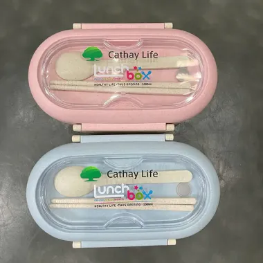 HỘP CƠM IN LOGO CATHAY LIFE – GIẢI PHÁP QUÀ TẶNG DOANH NGHIỆP THIẾT THỰC