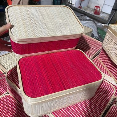 GIỎ TRE ĐỰNG QUÀ CAO CẤP - QUÀ TẶNG THỦ CÔNG VIỆT