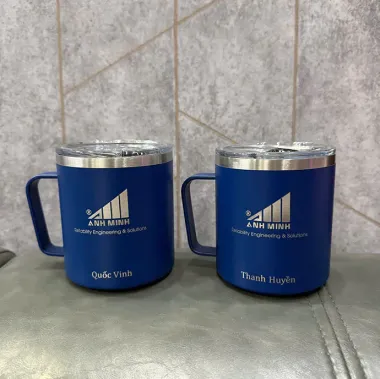 LY GIỮ NHIỆT KHẮC LOGO THEO YÊU CẦU - QUÀ TẶNG DOANH NGHIỆP CAO