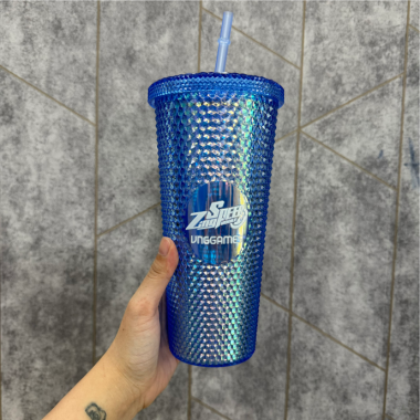 LY NHỰA GAI DUNG TÍCH 710ML - LY NHỰA KIM CƯƠNG IN LOGO THEO YÊU CẦU