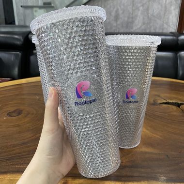 LY NHỰA KIM CƯƠNG 710ML IN LOGO THEO YÊU CẦU