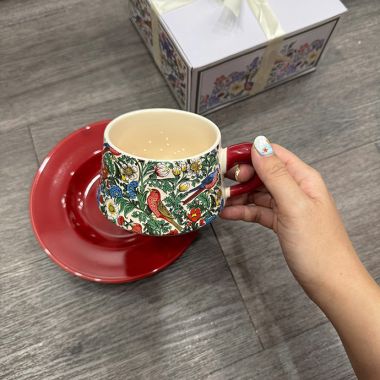 LY SỨ IN HỌA TIẾT CỔ ĐIỂN - LY SỨ QUÀ TẶNG SANG TRỌNG