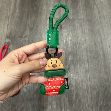MÓC KHÓA TRANG TRÍ NOEL DỄ THƯƠNG IN LOGO