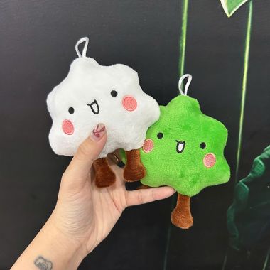 MÓC KHÓA GẤU BÔNG THÊU LOGO – QUÀ TẶNG DOANH NGHIỆP GIÁ RẺ