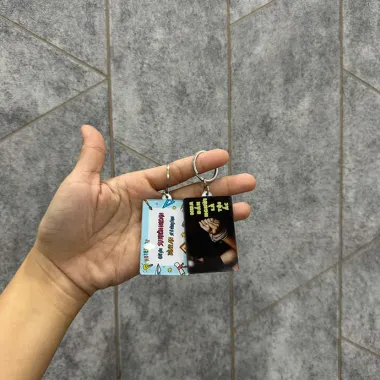 MÓC KHÓA MICA IN LOGO THEO YÊU CẦU - QUÀ TẶNG DOANH NGHIỆP GIÁ RẺ, THIẾT KẾ ĐỘC QUYỀN