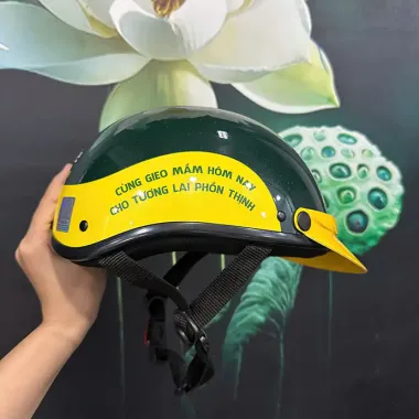 NÓN BẢO HIỂM IN LOGO THEO YÊU CẦU - GIẢI PHÁP QUÀ TẶNG DOANH NGHIỆP HIỆU QUẢ