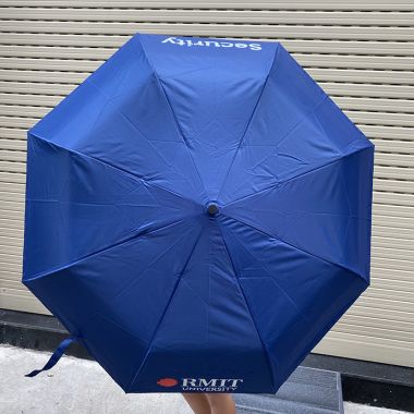 DÙ CÁN NGẮN TỰ ĐỘNG 1 CHIỀU IN LOGO 2 MÚI DÙ