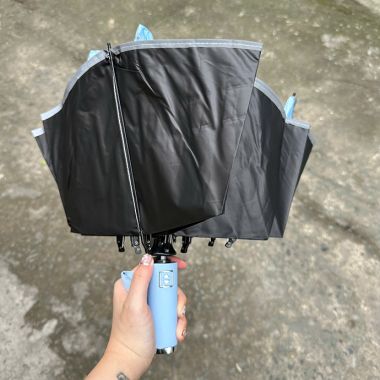 DÙ GẤP NGƯỢC 2 CHIỀU 10 MÚI DÙ IN LOGO THEO YÊU CẦU - THIẾT KẾ THÔNG MINH, BỀN ĐẸP
