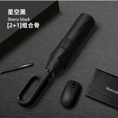 DÙ GẤP 3 TỰ ĐỘNG 1 CHIỀU 10 MÚI DÙ IN LOGO - QUÀ TẶNG DOANH NGHIỆP ĐỘC ĐÁO