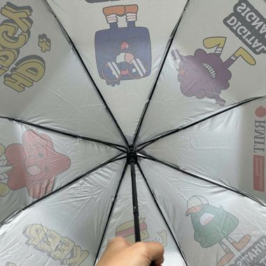 DÙ CẦM TAY IN LOGO - QUÀ TẶNG THƯƠNG HIỆU THU HÚT KHÁCH HÀNG