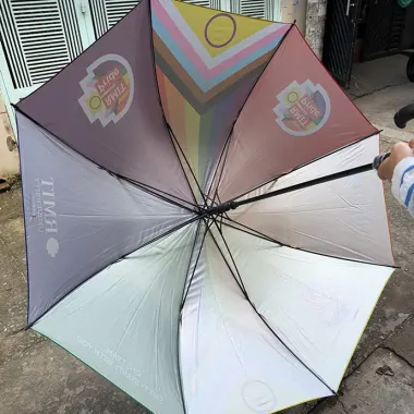DÙ CÁN DÀI IN LOGO THEO YÊU CẦU - QUÀ TẶNG DOANH NGHIỆP GIÁ