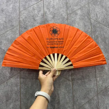 QUẠT GIẤY XẾP IN LOGO THEO YÊU CẦU - QUÀ TẶNG QUẢNG CÁO ĐỘC ĐÁO TĂNG NHẬN DIỆN THƯƠNG HIỆU