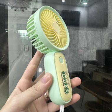 QUẠT MINI CẦM TAY IN LOGO EIMS