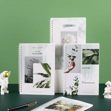 SỔ TAY LÒ XO BÌA CỨNG CHỦ ĐỀ THIÊN NHIÊN