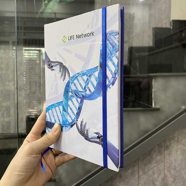 SỔ BÌA BỒI IN LOGO THEO YÊU CẦU - SỔ BÌA BỒI GIÁ RẺ