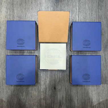 HỘP GIẤY NOTE DA CAO CẤP IN LOGO