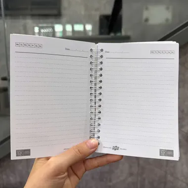 SỔ LÒ XO A6 IN LOGO THEO YÊU CẦU - SỔ NOTE GIÁ