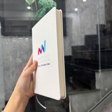 SỔ TAY BÌA DA IN LOGO THEO YÊU CẦU