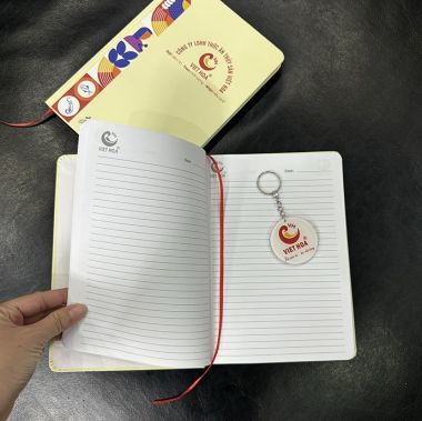SỔ TAY KHỔ A5 DÁN GÁY - SỔ KRAFT BỒI CARTON 3 LỚP