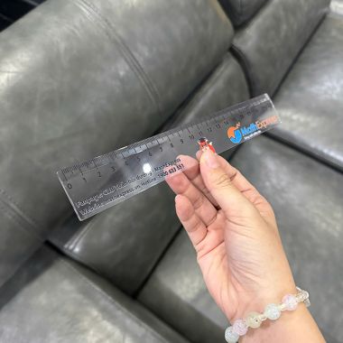 THƯỚC NHỰA HỌC SINH IN LOGO THEO YÊU CẦU