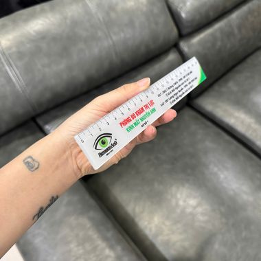 THƯỚC NHỰA HỌC SINH IN LOGO THEO YÊU CẦU