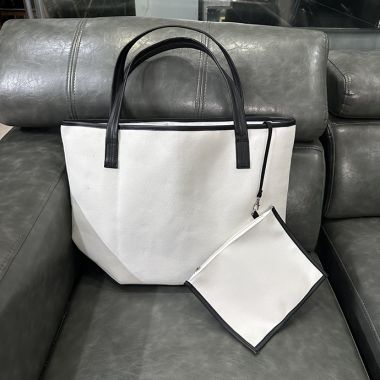 TÚI VẢI CANVAS QUAI DA KÈM TÚI PHỤ CAO CẤP
