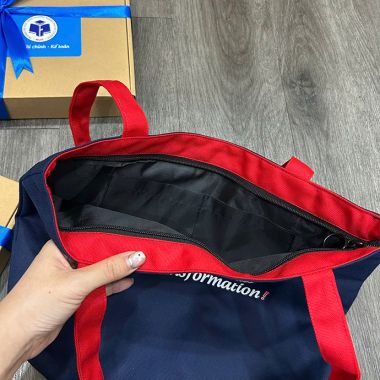 TÚI VẢI CANVAS IN LOGO DOANH NGHIỆP - QUÀ TẶNG THÂN THIỆN MÔI TRƯỜNG